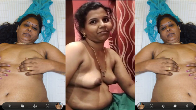Tamil Aunty Topless Boobs Show – Chennai Sathish