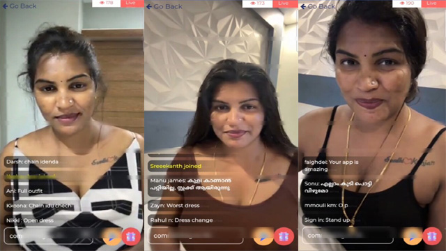 Mallu Makeup Artist Reshma Premium Live Showing