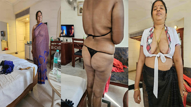 Tamil Beautiful Mom Nude – Dress Changing Show in Hotel